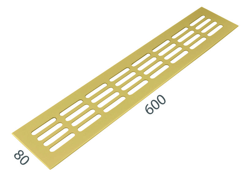 SRL - ALFA vetracia mriežka 80 x 600 mm