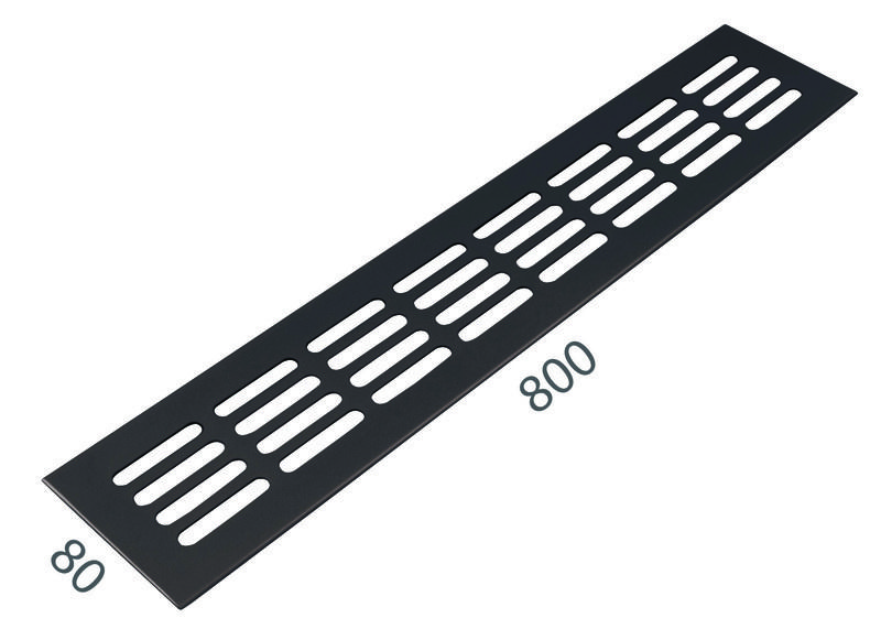 SRL - ALFA vetracia mriežka 80 x 800 mm