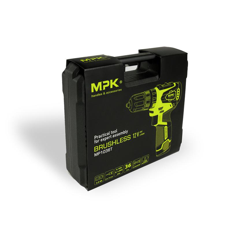 MPK - AKUMULÁTOROVÝ 12 V VŔTACÍ SKRUTKOVAČ S PRÍKLEPOM detail 3