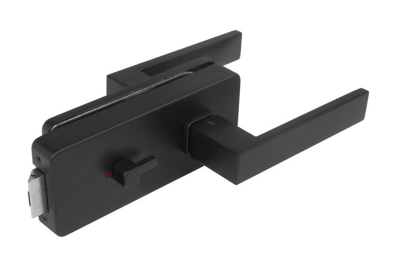 MPK - UNIQUE R8 - ZÁMOK na sklo s kľučkou PINA - WC