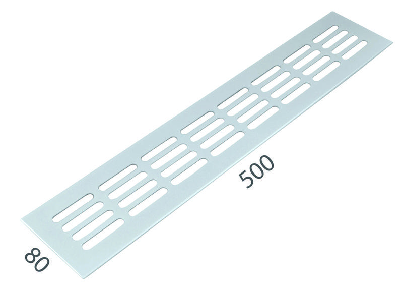 SRL - ALFA vetracia mriežka 80 x 500 mm