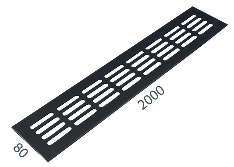 SRL - ALFA vetracia mriežka 80 x 2000 mm