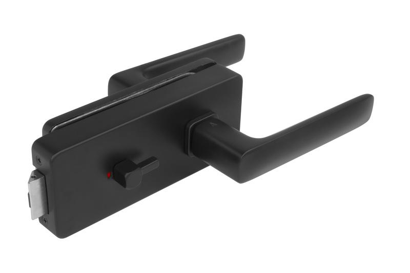 MPK - UNIQUE R8 - ZÁMOK na sklo s kľučkou STELLA  - WC