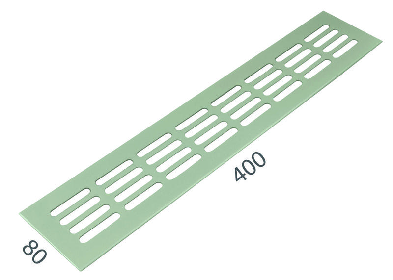 SRL - ALFA vetracia mriežka 80 x 400 mm