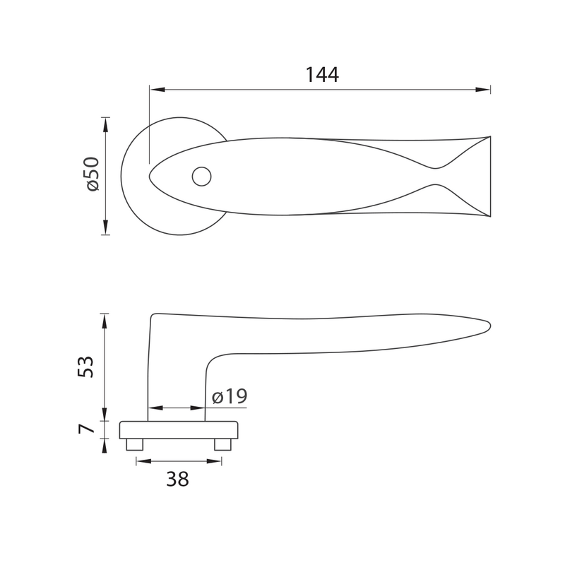 LI - FISH CRYSTAL 700 - R 025 detail 2