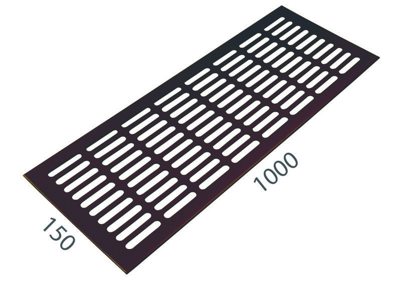 SRL - ALFA vetracia mriežka 150 x 1000 mm