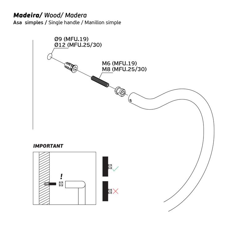 JNF - MADLO IN.07.288.D.30 pár detail 4