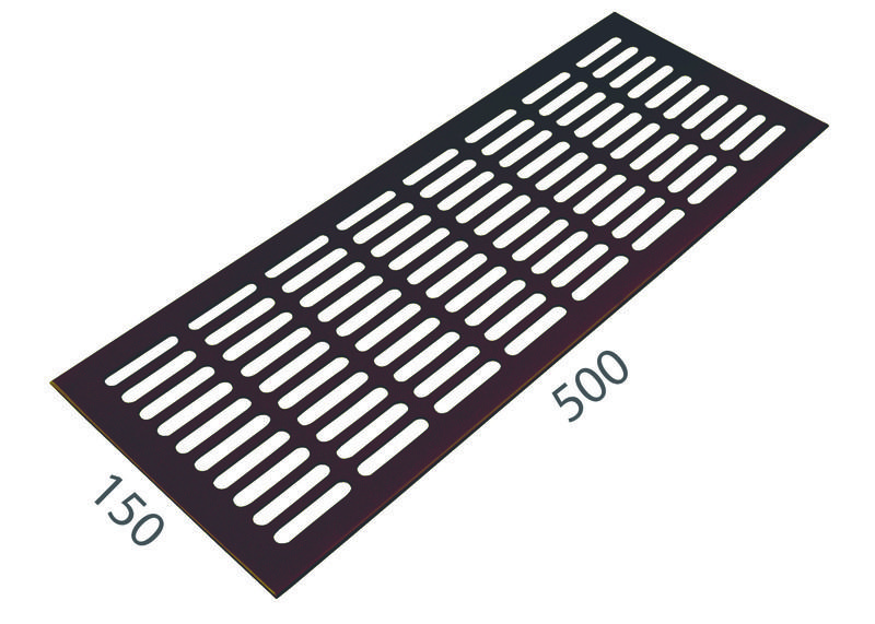 SRL - ALFA vetracia mriežka 150 x 500 mm