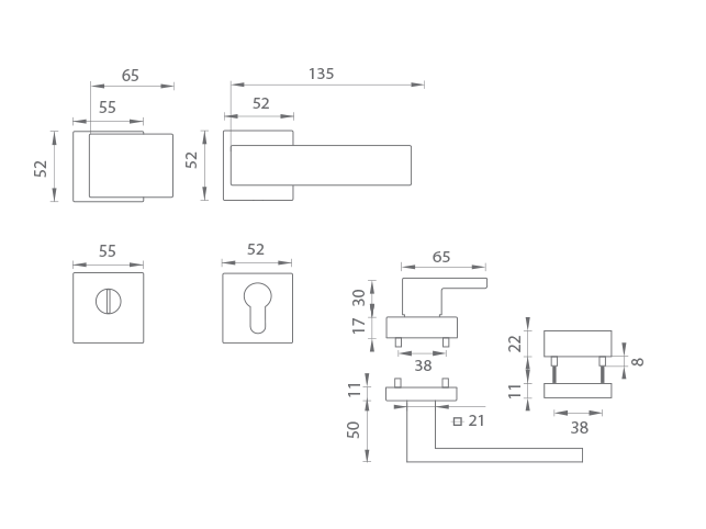 TI - CUBO/SQUARE - HR 3230/2275 detail 2
