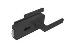 MPK - UNIQUE R8 - ZÁMOK na sklo s kľučkou QUADRA - PZ